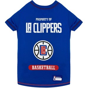 Pets First Sport Team Dog & Cat T-Shirt, La Clippers, X-Small