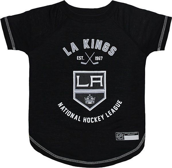 Show full view: Pets First Sport Team Dog & Cat T-Shirt, Los Angeles Kings, Medium slide 1 of 5
