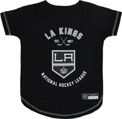 Pets First Sport Team Dog & Cat T-Shirt, Los Angeles Kings, Small