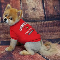 Pets First Sport Team Dog & Cat T-Shirt, Louisville, Medium slide 2 of 5