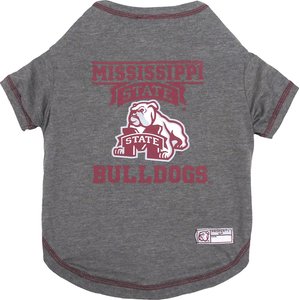 Pets First Sport Team Dog & Cat T-Shirt, Mississippi State, X-Large