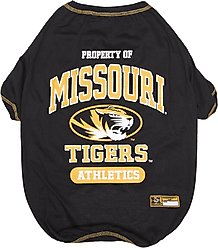 Pets First Sport Team Dog & Cat T-Shirt, Missouri, Medium