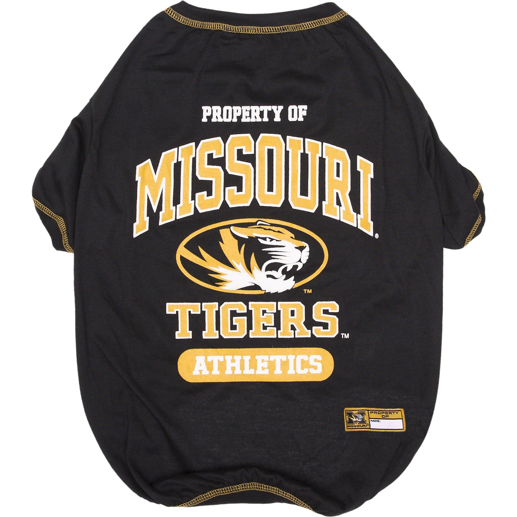 Pets First Sport Team Dog & Cat T-Shirt, Missouri, X-Large
