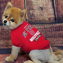 Pets First Sport Team Dog & Cat T-Shirt, NC State, Medium slide 2 of 4
