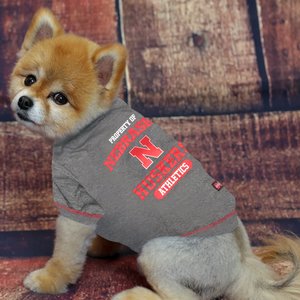 Pets First Sport Team Dog & Cat T-Shirt, Nebraska, Medium