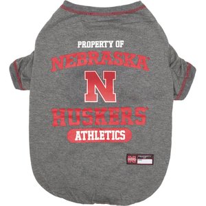 Pets First Sport Team Dog & Cat T-Shirt, Nebraska, Small