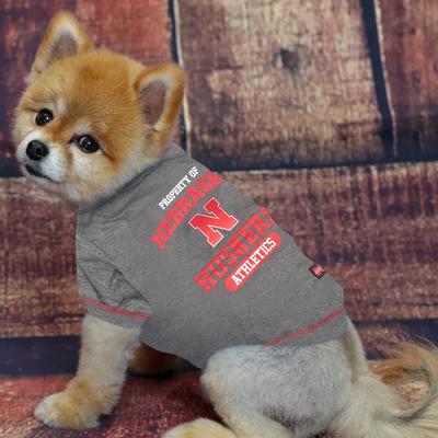 Show full view: Pets First Sport Team Dog & Cat T-Shirt, Nebraska, X-Small slide 2 of 5