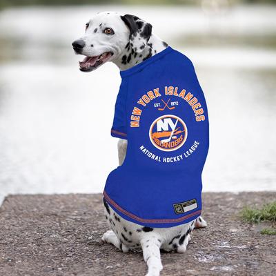 Show full view: Pets First Sport Team Dog & Cat T-Shirt, New York Islanders, Medium slide 3 of 6