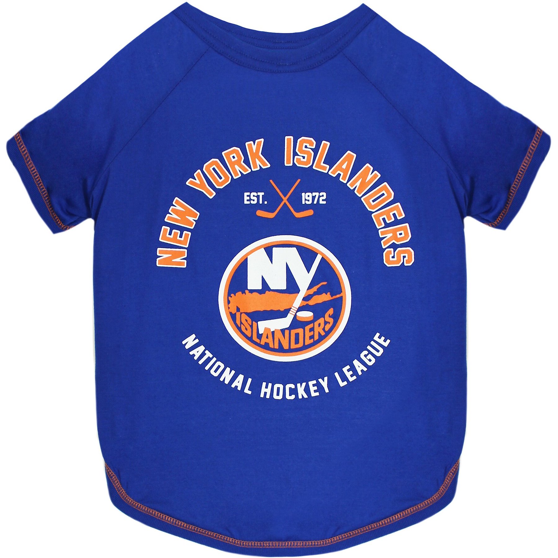 Pets First Sport Team Dog & Cat T-Shirt, New York Islanders, X-Large