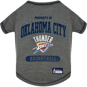 Pets First Sport Team Dog & Cat T-Shirt, OKC Thunder, X-Small
