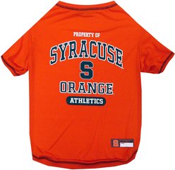 Pets First Sport Team Dog & Cat T-Shirt, Syracuse, Large