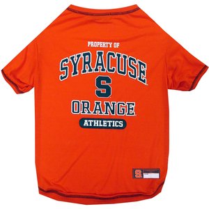 Pets First Sport Team Dog & Cat T-Shirt, Syracuse, Large