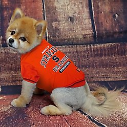 Pets First Sport Team Dog & Cat T-Shirt, Syracuse, Medium slide 2 of 4
