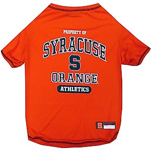 Pets First Sport Team Dog & Cat T-Shirt, Syracuse, Small