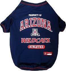 Pets First Sport Team Dog & Cat T-Shirt, The University of Arizona, Small