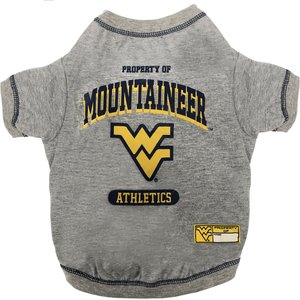 Pets First Sport Team Dog & Cat T-Shirt, West Virginia, Medium