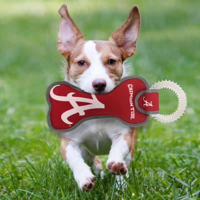 Show full view: Pets First Squeaky Dental Dog Tug Toy, Alabama slide 2 of 6