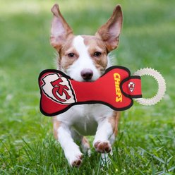 Pets First Squeaky Dental Dog Tug Toy, Kansas City Chiefs slide 2 of 5