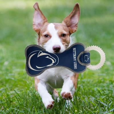 Show full view: Pets First Squeaky Dental Dog Tug Toy, Penn State slide 2 of 6