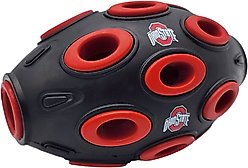 Pets First Tough Treat Dispenser Dog Toy, Ohio State slide 2 of 5