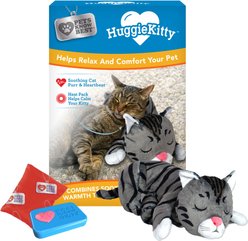 Pets Know Best HuggieKitty Cat Toy, Grey