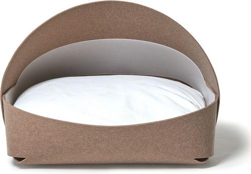 Show full view: Pets So Good Marron Covered Dog & Cat Bed with Removable Cover, Brown slide 6 of 6