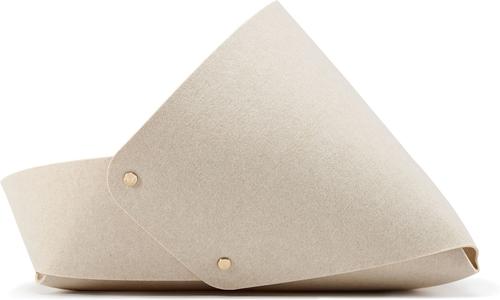 Show full view: Pets So Good Marron Covered Dog & Cat Bed with Removable Cover, Oatmeal slide 2 of 5