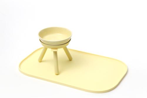 Show full view: Pets So Good Oreo Dog & Cat Mats, Lemon Yellow, Medium slide 2 of 4