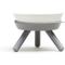 Show in main carousel: Pets So Good Oreo Pet Table Stainless Steel Dog & Cat Bowl, Grey/White, Small: 2-cup slide 1 of 3
