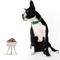 Show in main carousel: Pets So Good Oreo Pet Table Stainless Steel Dog & Cat Bowl, White, Medium: 4-cup slide 2 of 4