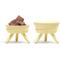 Show in main carousel: Pets So Good Oreo Table Dog & Cat Bowl, Lemon Yellow, Medium slide 5 of 6