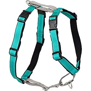 PetSafe 3-in-1 Reflective Dog Harness with Car Control Strap, Teal, Medium: 24 to 34-in chest
