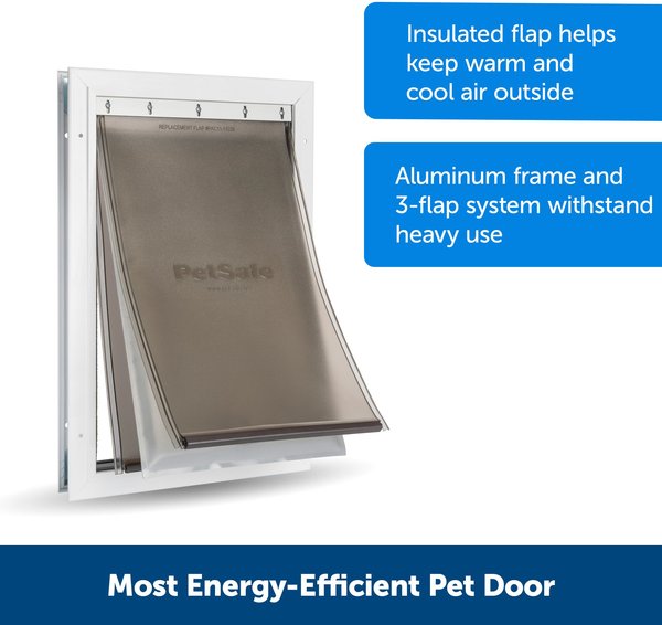Show full view: PetSafe Aluminum Extreme Weather Dog & Cat Door, Large slide 3 of 11