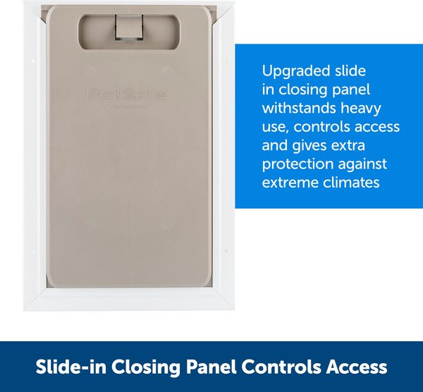 Show full view: PetSafe Aluminum Extreme Weather Dog & Cat Door, Large slide 4 of 11