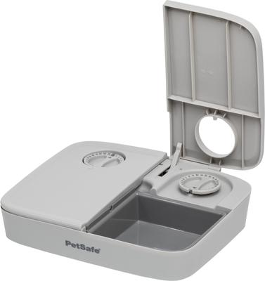 Show full view: PetSafe Automatic Two-Meal Dog & Cat Feeder, Grey slide 6 of 9