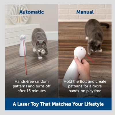 Show full view: PetSafe Bolt Interactive Laser Cat Toy slide 4 of 11