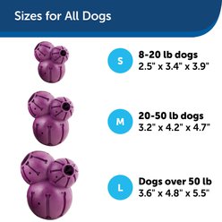 PetSafe Busy Buddy Barnacle Treat Dispenser Tough Dog Chew Toy, Medium slide 2 of 7