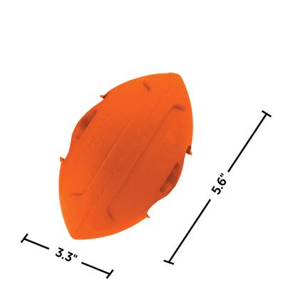 Show full view: PetSafe Busy Buddy Football Treat Dispensing Tough Dog Chew Toy, Large slide 3 of 6