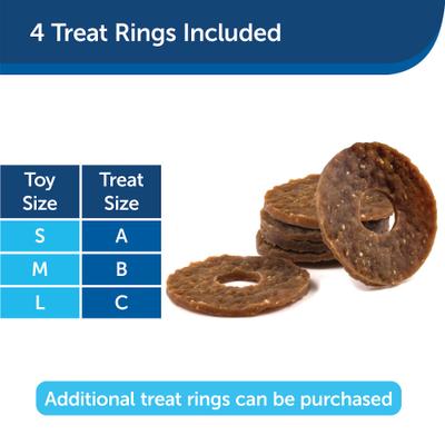 Show full view: PetSafe Busy Buddy Jack Treat Dispenser Tough Dog Chew Toy, Small, Purple slide 6 of 9