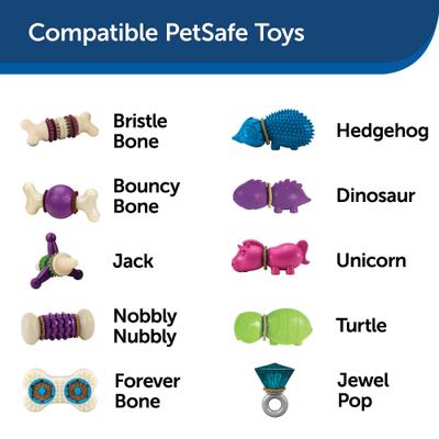 Show full view: PetSafe Busy Buddy Natural Rawhide Peanut Butter Rings Dog Treats, Size B slide 7 of 10