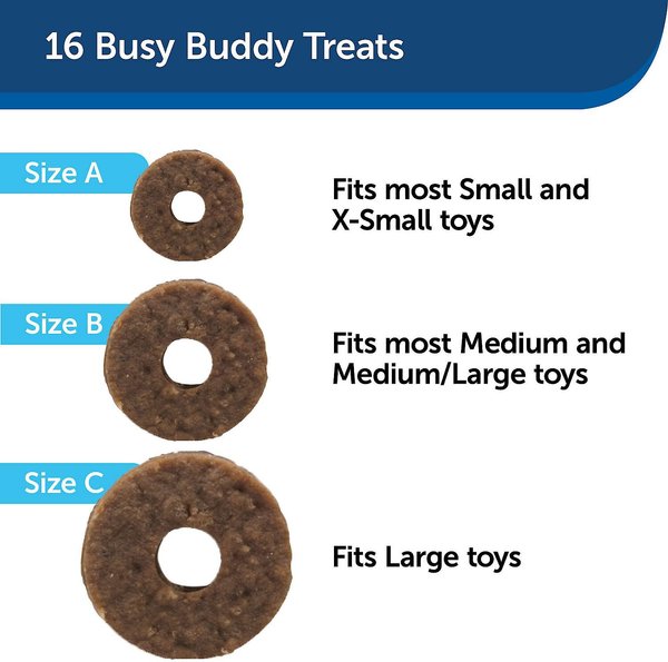 PetSafe Busy Buddy Natural Rawhide Sweet Potato Rings Dog Treats