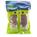PetSafe Busy Buddy Peanut Butter & Rawhide Variety Pack Refill Rings Dog Treat, 24 count, Large