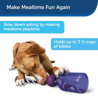 Show full view: PetSafe Busy Buddy Tug-A-Jug Treat Dispenser Tough Dog Chew Toy, Medium/Large slide 8 of 11