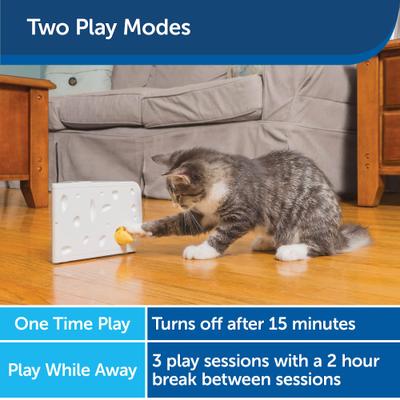 Show full view: PetSafe Cheese Motion Cat Toy slide 4 of 11