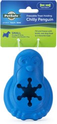PetSafe Chilly Penguin Freezable Treat Holding Dog Toy, Small