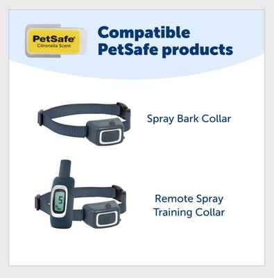 Show full view: PetSafe Citronella Replacement Spray Cartridges for Spray Dog Bark & Training Collar, 3 count slide 4 of 7
