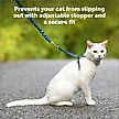 Show in main carousel: PetSafe Come with Me Kitty Nylon Cat Harness & Bungee Leash, Lilac/Deep Purple, Large: 13 to 18-in chest slide 3 of 9