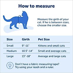 PetSafe Come with Me Kitty Nylon Cat Harness & Bungee Leash, Lilac/Deep Purple, Small: 9 to 11-in chest slide 2 of 6