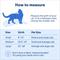 Show in main carousel: PetSafe Come with Me Kitty Nylon Cat Harness & Bungee Leash, Royal Blue/Navy, Large: 13 to 18-in chest slide 6 of 10