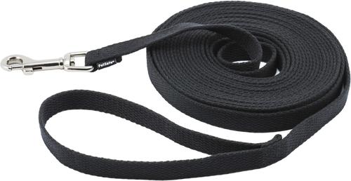 Show full view: PetSafe Cotton Dog Training Lead, Black, 15-ft long, 5/8-in wide slide 5 of 7